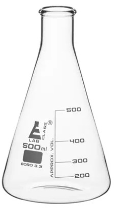 Matraz Erlenmeyer de 500 ml 